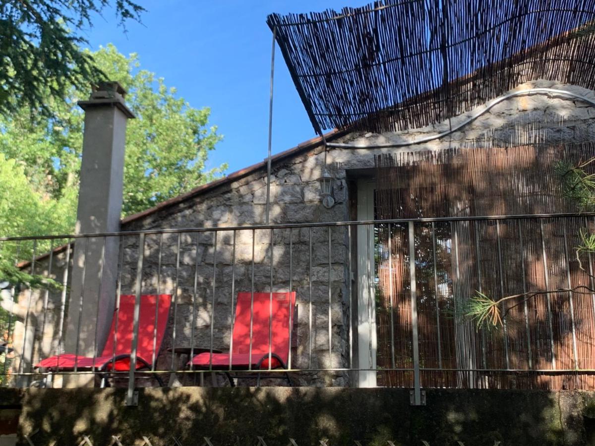 Chambre D'Hotes Climatisee Avec Terrasse Et Spa Bed & Breakfast Saint Alban Auriolles Exterior photo